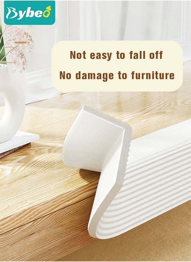 Bybeo - Baby Proofing Edge and Corner Guard Protector Set For Furniture or Tables 4m Edges & 4 Foam Corners - Image 1