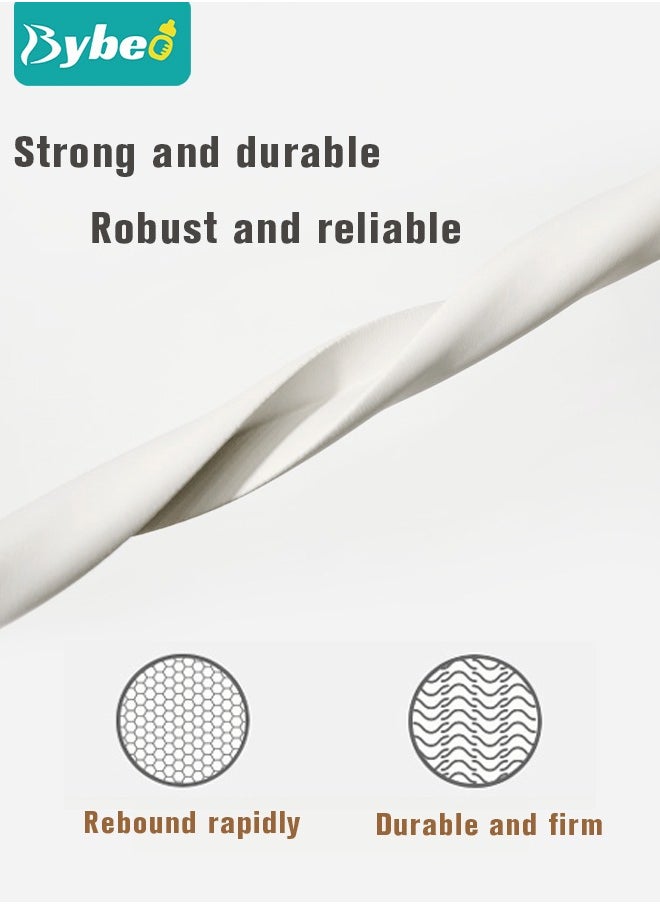 Bybeo - Baby Proofing Edge and Corner Guard Protector Set For Furniture or Tables 4m Edges & 4 Foam Corners - Image 1