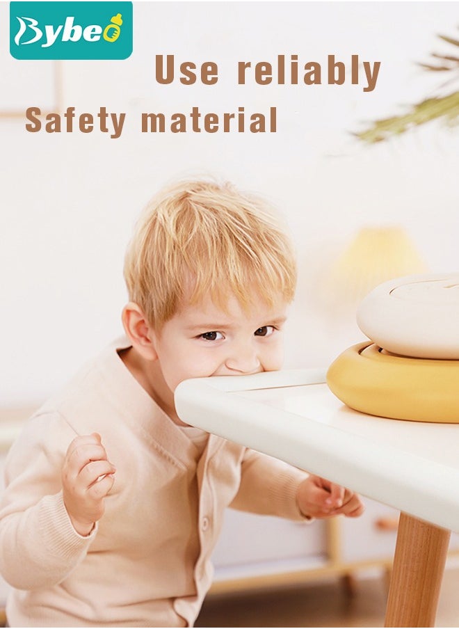 Bybeo - Baby Proofing Edge and Corner Guard Protector Set For Furniture or Tables 4m Edges & 4 Foam Corners - Image 1