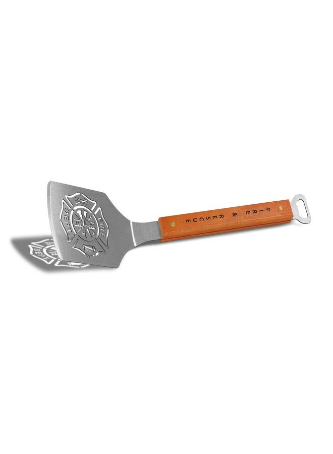 YouTheFan Universal Firefighter Classic Series Sportula Stainless Steel Grilling Spatula, 18 1/2" x 4" - Image 3