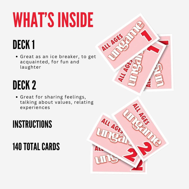 TaliCor Pocket Ungame All Ages Version - Communication Game - Encourages Thoughtful Conversation - Family Friendly & Ideal for Travel - Image 5