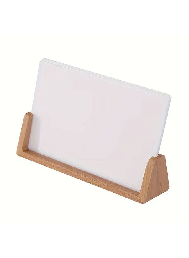 Large Modern Minimalist Acrylic Photo Display Stand For Home Office Wedding Decor - Image 1