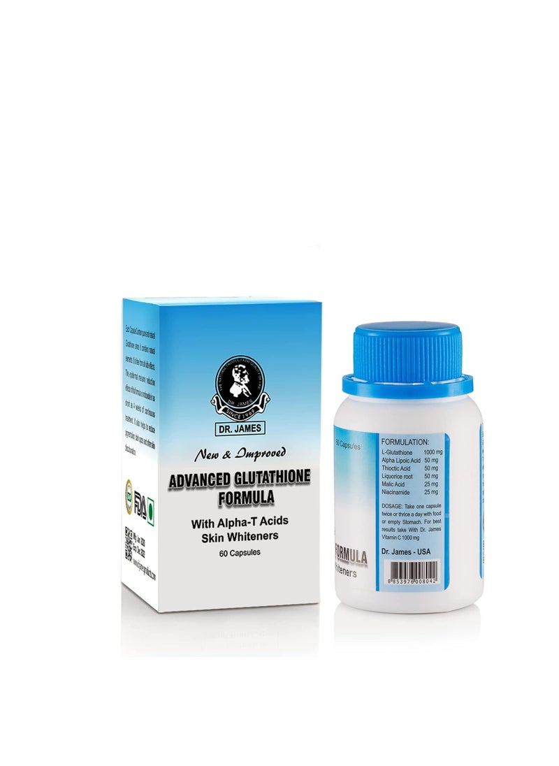 DR. JAMES Achieve Flawless Skin with Dr. James Glutathione Capsules – New & Improved Whitening Formula  - Image 2
