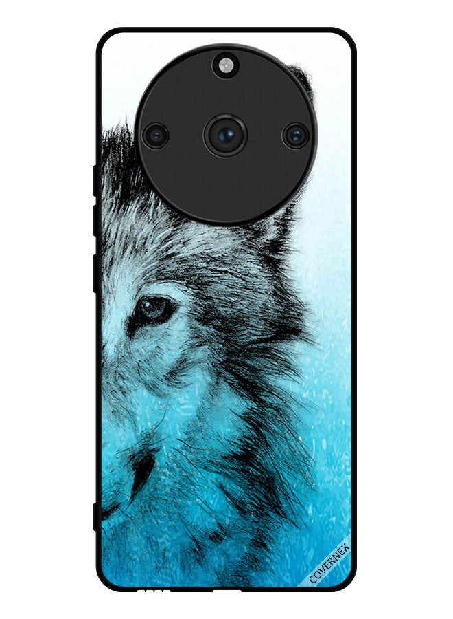 Covernex Protective Case Cover For Realme 11 Pro Plus Half Wolf Face - Image 1