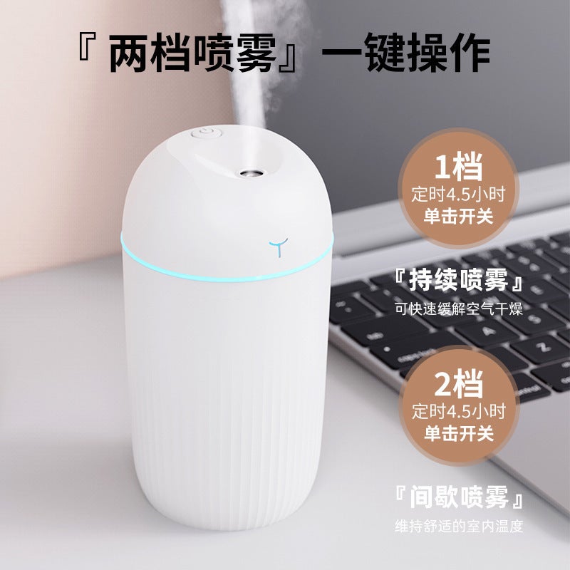 New USB Plug-In Humidifier, Small Portable Humidifier for Bedroom Desktop - Image 4