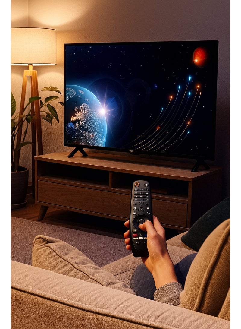 Elista 55-Inch 4K Ultra HD Smart LED TV | WebOS Smart Platform, Magic Remote with Voice Control, Bezel-Less Design, Dolby Audio & HDR10+ Model B55UHD4EKC - Image 2