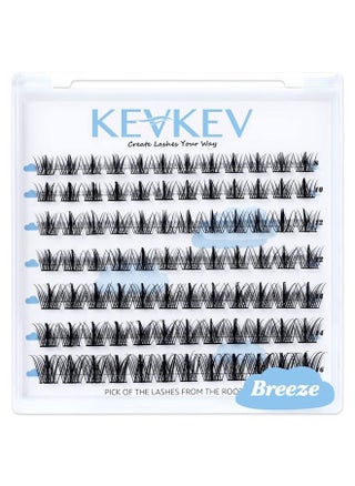 Lash Clusters 84 Pcs Cluster Lashes Eyelash Clusters DIY Cluster Eyelash Extensions Individual Lashes Thin Band & Soft(Breeze,C-8-16mix) - pzsku/ZABCE15BCF4B4206254FCZ/45/_/1692390866/10919896-2353-427d-afec-06d599380774