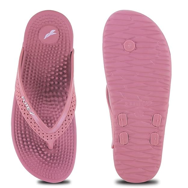 FLITE Daily Use Slippers for Women|| Bathroom Slippers for Ladies || Comfortable Slip Resistance (Tulip-Purple, UK Footwear Size System, Adult, Women, Numeric, Medium, 5) - Image 5