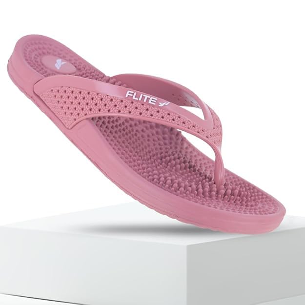 FLITE Daily Use Slippers for Women|| Bathroom Slippers for Ladies || Comfortable Slip Resistance (Tulip-Purple, UK Footwear Size System, Adult, Women, Numeric, Medium, 5) - Image 3