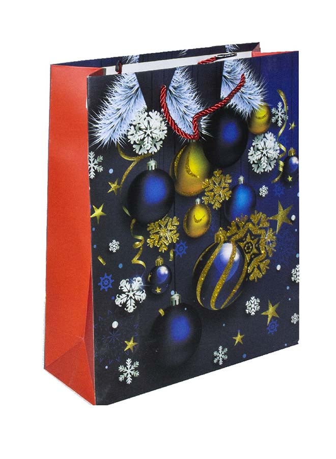 4-Piece Gift Bag For Christmas 26X10X32Cm Size Assorted Designs - Image 2