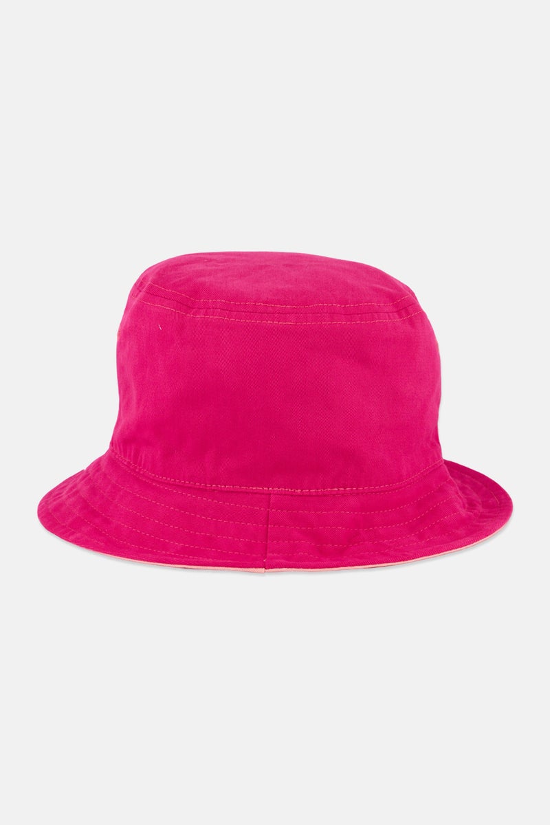 Athleta Women Brand Logo Reversible Bucket Hat, Pink  - Image 2