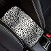 Dreaweet Grey Leopard Printed Universal Auto Center Console Lid Pad Soft Comfy Car Armrest Seat Box Protector Fit for Most Standard Size Vehicle Interior Accessories - Image 2