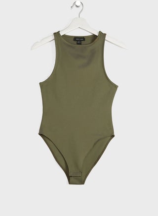 Halter Neck Knitted Body