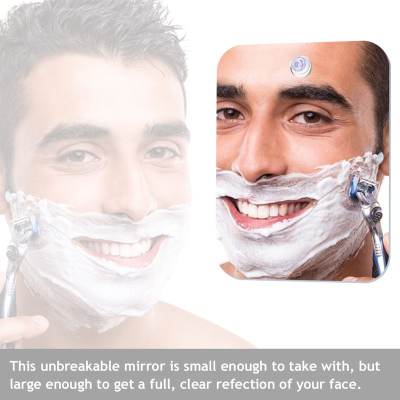 Fog Travel Mirror Shower Mirror Fog-less Shower Mirror - Image 5