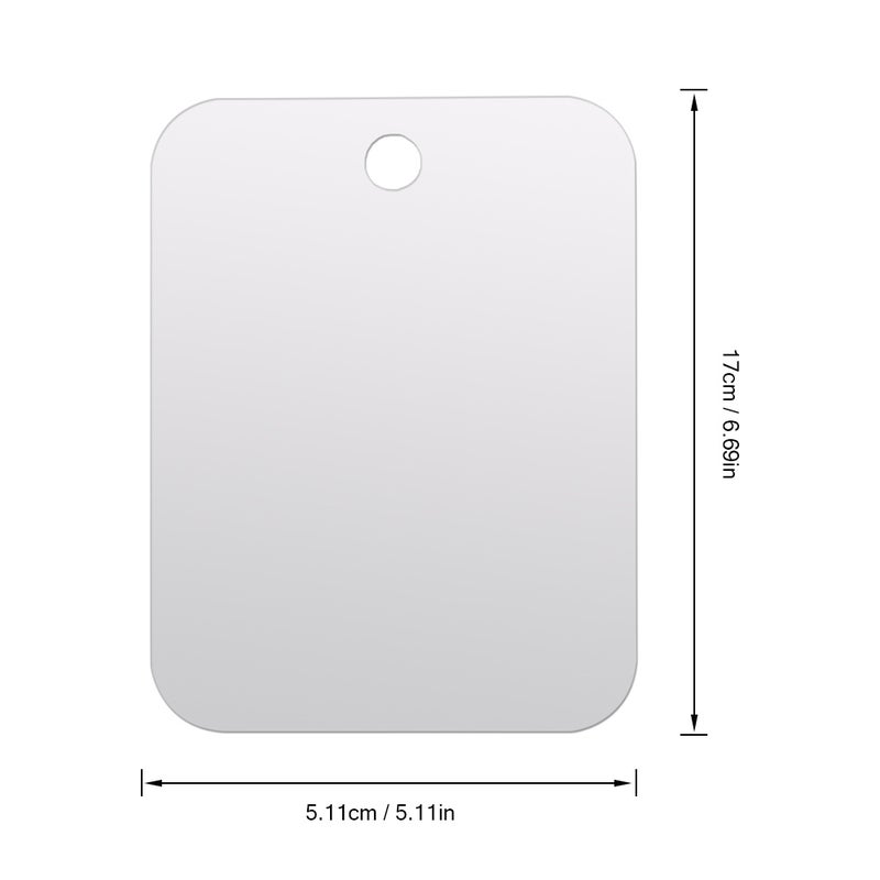 Fog Travel Mirror Shower Mirror Fog-less Shower Mirror - Image 2