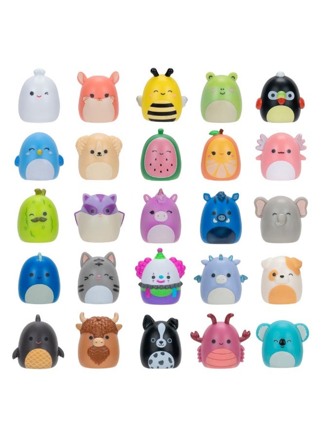 Squishmallows Squish-A-Longs 25 Pack - Series 1 - (25) 1” Mini-Squish With 5 Accessories, Ring, And Collector’S Guide - Collect, Trade, & Play - Image 1
