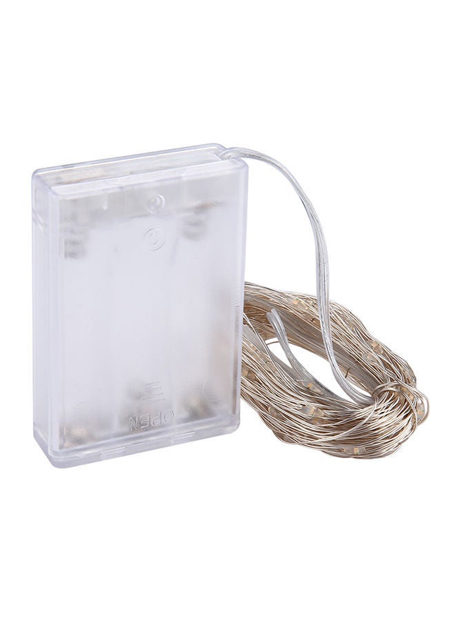 NIBEMINENT LED Fairy Lamp Decorative Light Waterproof String Gold - Image 1