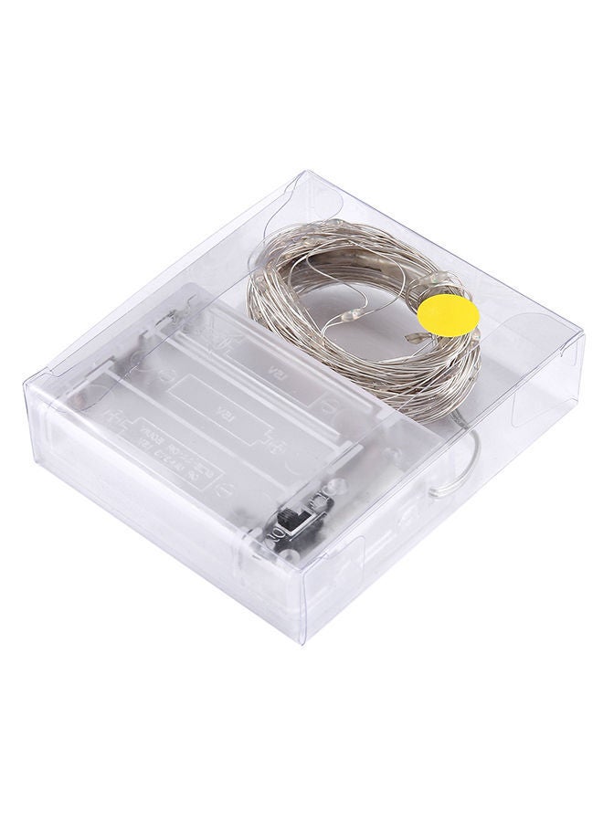 NIBEMINENT LED Fairy Lamp Decorative Light Waterproof String Gold - Image 3