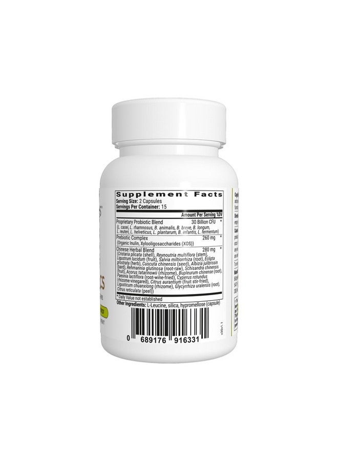BIOptimizers Cognibiotics Probiotic Brain Supplement - Helps Support Mood, Better Focus, Memory, Mental Clarity - 30 Capsules - Image 2