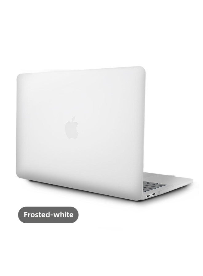 Macbook Air 13/14pro Case Protective Cover For Laptop Digital Computer Macbook Protective Sleeve 13 Inch 14 Pro Case-Color:Matte White-Applicable Model:Flat Air15 (a2941/a3114/a3241)