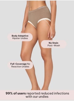 Intimate Queen Intimate Queen Yew Tree Bae Full Coverage Hipster Undies (Pack Of 2)  - Image 3