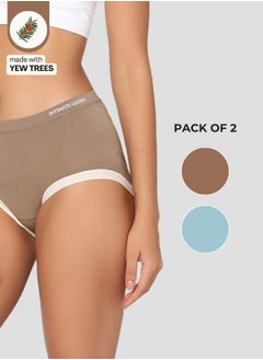 Intimate Queen Intimate Queen Yew Tree Bae Full Coverage Hipster Undies (Pack Of 2)  - Image 1