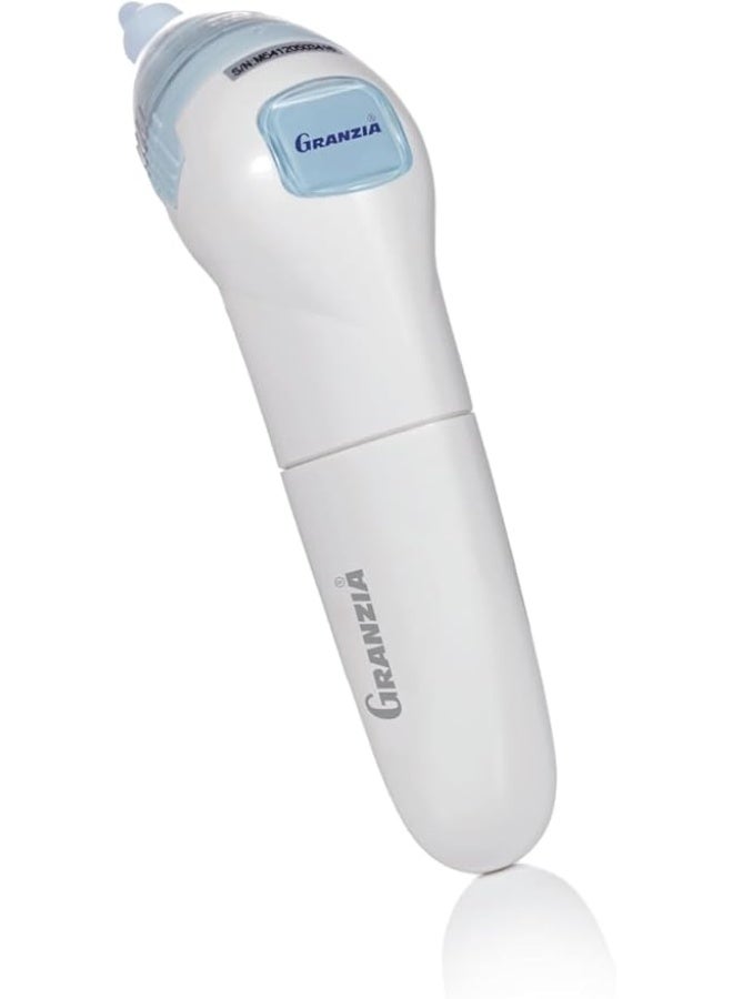 Granzia Baby Electric Nasal Aspirator - Safe & Gentle Nasal Cleaner with Silicone Nozzle - Waterproof & Easy to Clean - Includes Disposable Cups for Hygienic Relief from Congestion - Image 1