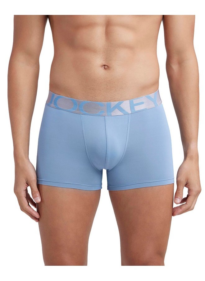JOCKEY - Jockey IC28 Men's Tactel Microfiber Elastane Stretch Solid Trunk with Moisture Move Treatment_Blue Shadow_XL - Image 1