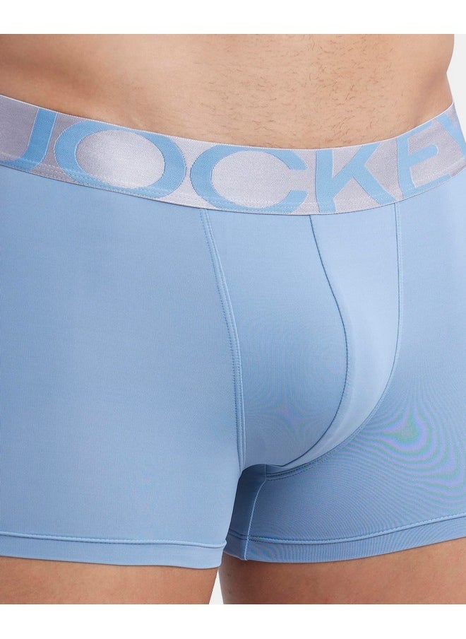 JOCKEY - Jockey IC28 Men's Tactel Microfiber Elastane Stretch Solid Trunk with Moisture Move Treatment_Blue Shadow_XL - Image 1