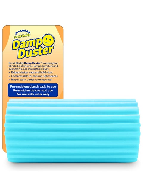Scrub Daddy Damp Duster, Magical Dust Cleaning Sponge, Duster for Cleaning Venetian