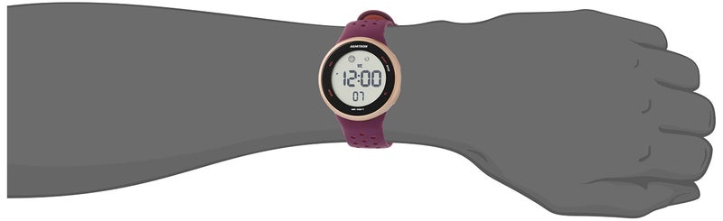 Armitron Sport Unisex Digital Chronograph Silicone Strap Watch, 40/8423 - Image 4