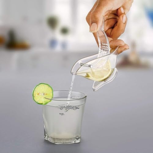 INDUSTRY SERVE Bird Shape Lemon Squeezer Manual Citrus Juicer | Hand Press Lime & Lemon Extractor with Seed Filter | Transparent Kitchen Juice Tool for Home & Bar - Image 2