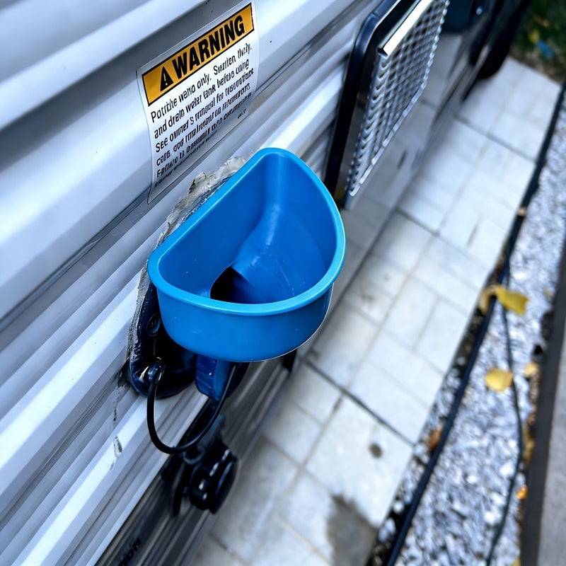Water Tank Filling Funnel For RVs And Trailers Easy Install T1 - Image 3