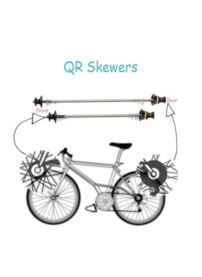 NIBEMINENT 2-Piece Bike Skewers Set  - Image 3