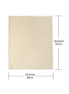 Y&D Punch Needle Fabric, Embroidery Fabric Monks Cloth for Rug-Punch & Pinch Needle, 26.4 x 19.3Inch  - Image 4
