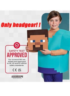 MINECRAFT Minecraft Steve Head Paper Box,Carton Headgear,Toy Accessories Performance Decoration Performance Props  - Image 2