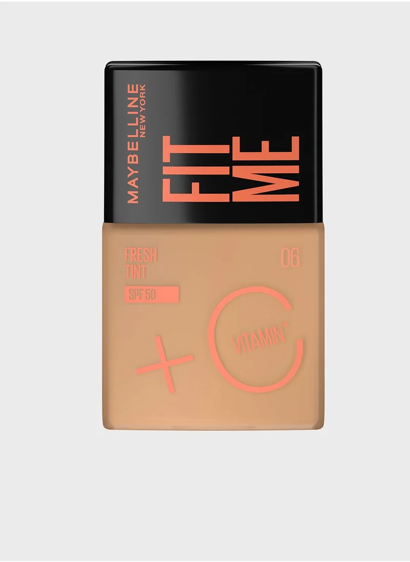 MAYBELLINE NEW YORK Fit Me Fresh Tint Spf 50 With Brightening Vitamin C - 06