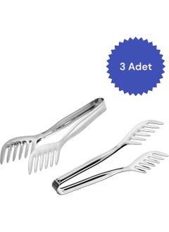 Emir Çelik 3 Pieces of Pasta Tongs  - Image 1