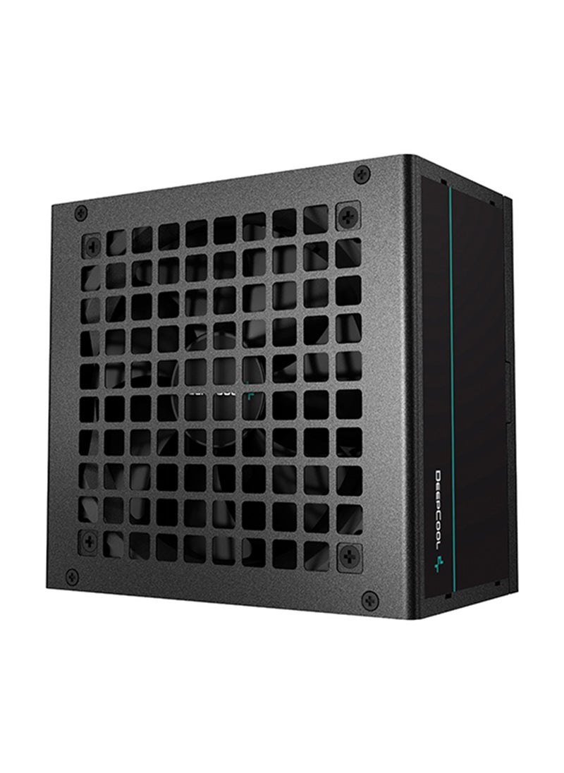 DEEPCOOL وحدة إمداد الطاقة Deepcool PF500 بقدرة 500 واط، حجم المروحة 120 مم، PFC النشط + أنبوب مزدوج للأمام، محمل Hypro، معيار 80 Plus، إشارة جيدة 100-500 مللي ثانية | R-PF500D-HA0B-المملكة المتحدة  - Image 1
