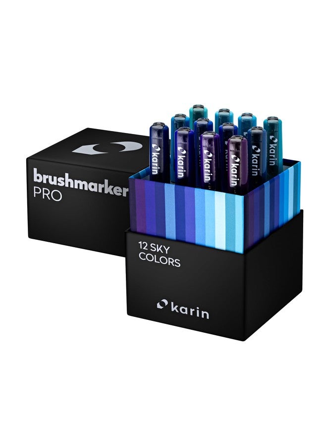 Karin Brush Marker Pro Sky Colours Case - Image 1