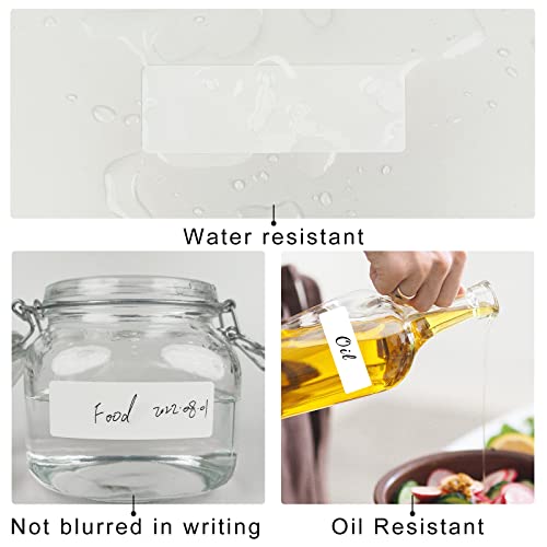 Yeachlaing Removable Freezer Labels, Date Label 1x3 Inch Food Storage Stickers, Waterproof Oil Resistant Easy Clean Leaves no Residue 250 Total Per Roll - Image 3