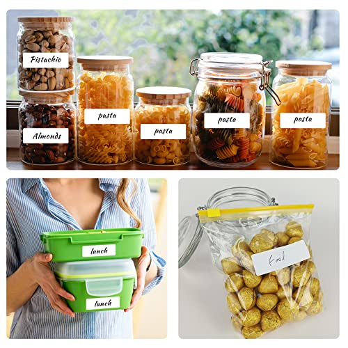 Yeachlaing Removable Freezer Labels, Date Label 1x3 Inch Food Storage Stickers, Waterproof Oil Resistant Easy Clean Leaves no Residue 250 Total Per Roll - Image 5