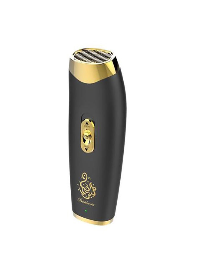 Crony Handheld Upright USB Bakhoor B11 Black/Gold - Image 1