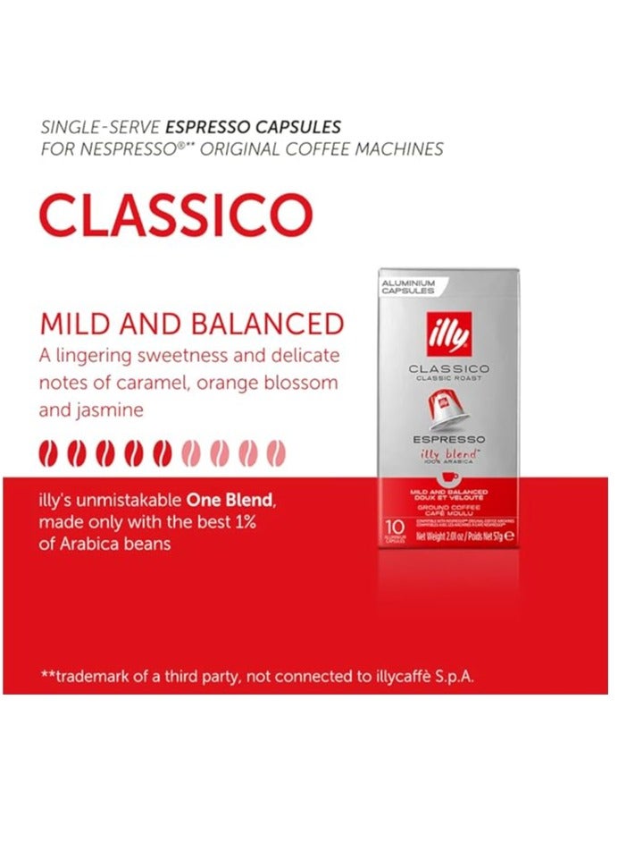 illy Classico Espresso Blend Coffee Capsules 57g - Image 3