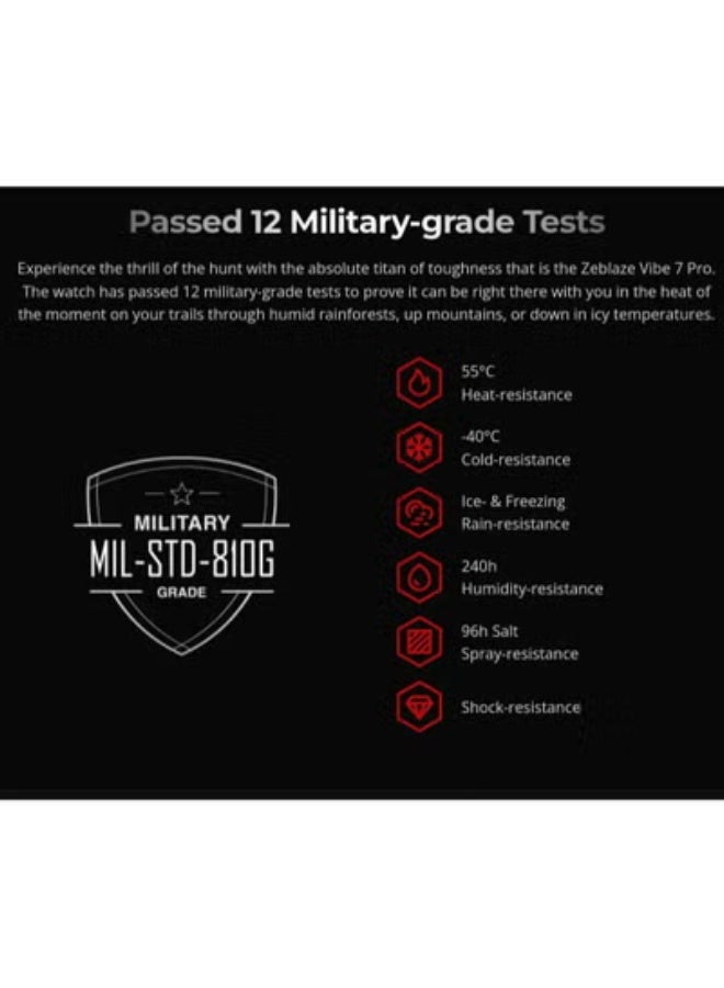 VIBE 7 PRO 1.43-inch AMOLED Smart Watch with Fitness Tracking & Bluetooth Calling - Image 5