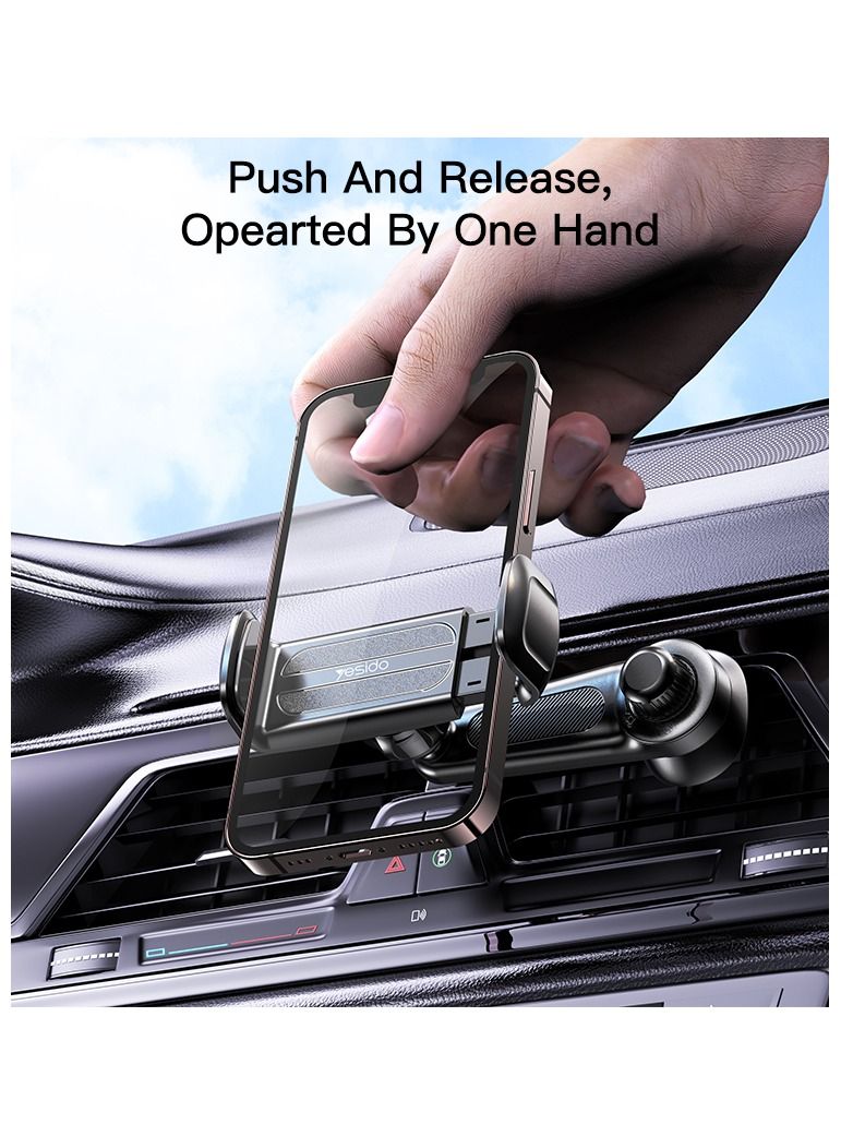 Yesido Car Phone Holder Dashboard Phone Holder Car Holder 360 Degrees Rotatable Car Phone Stand Car Mobile Stand - Image 4