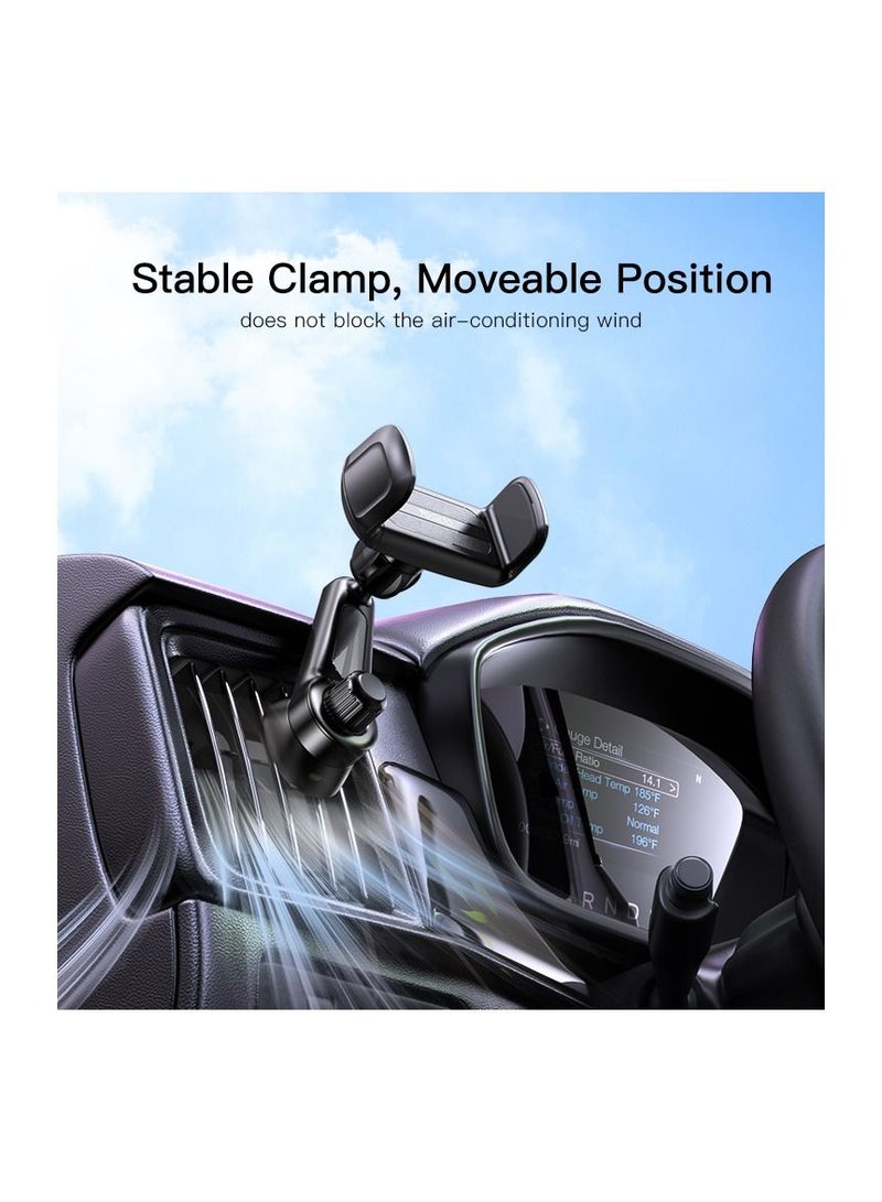Yesido Car Phone Holder Dashboard Phone Holder Car Holder 360 Degrees Rotatable Car Phone Stand Car Mobile Stand - Image 3