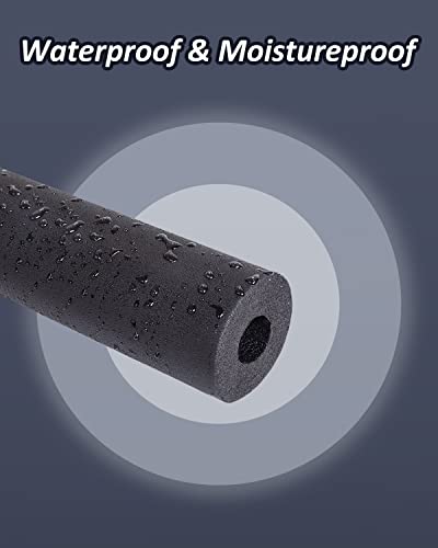 CZXNBI Pipe Insulation Foam Tube - 3/4" Foam Tubing for AC Unit, Guitar Stands, Exercise Machine Handle and Roof Rack(3/4" ID*3/8" TH-6Ft) - Image 5