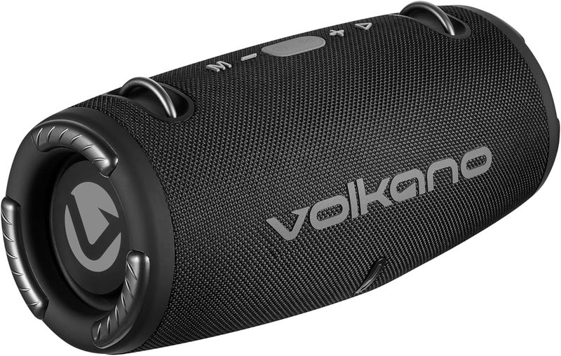 Volkano SonicBeam: High-Fidelity Bluetooth Speaker with Powerful Dual Drivers and Extended Playtime - Black - Image 1