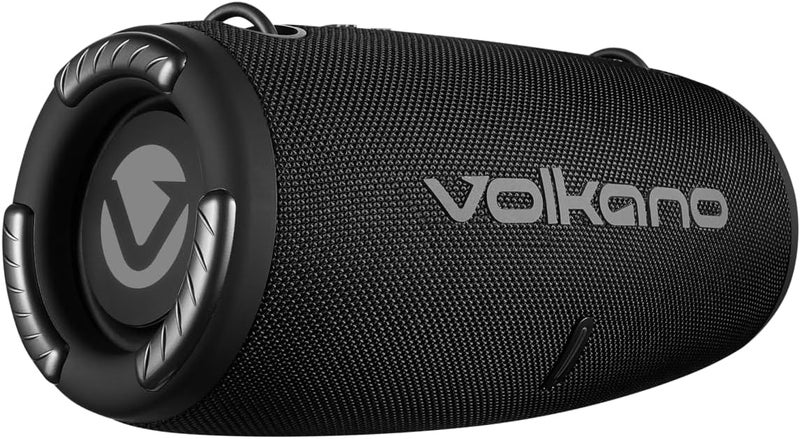 Volkano SonicBeam: High-Fidelity Bluetooth Speaker with Powerful Dual Drivers and Extended Playtime - Black - Image 4